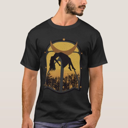 T-shirt Gothic clothing aesthetic occult witch  12 (Devant)