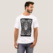 T-shirt Gothic Skull Design (Devant entier)