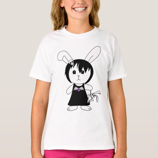 T-shirt Gothique Bunny Desdia (Devant)