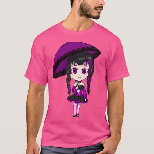 T-shirt Gothique Chibi (Devant)