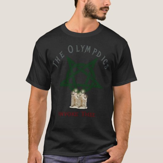 T-shirt Gothique Cuisinier Invoquer Le (Devant)