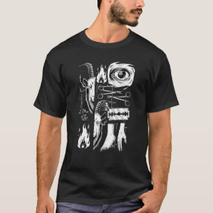 T-shirt Gothique Grunge Edgy Baphomet Sharp Objets emo Occ