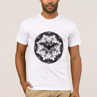 T-shirt gothique Halloween chauve-souris