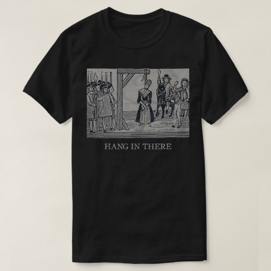 T-shirt gothique médiéval (Design devant)