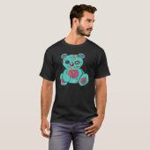 T-shirt Gothique Pastel Teddy Bear Voodoo Déplaisant 11 (Devant entier)