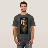 T-shirt Gothique Skeleton Ghost (Devant entier)