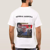 T-shirt gotovina, H R V A T S K I (Dos)
