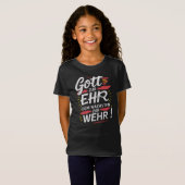 T-Shirt Gott zur Ehr dem Nächsten zur Wehr - Feuerwehr (Devant entier)
