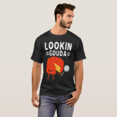 T-shirt Gouda  Cheesus More Cheese Brie Gouda Vibes  3 (Devant entier)