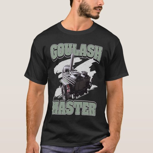 T-shirt Goulash Cannon Goulash Master Hungary Dish (Devant)
