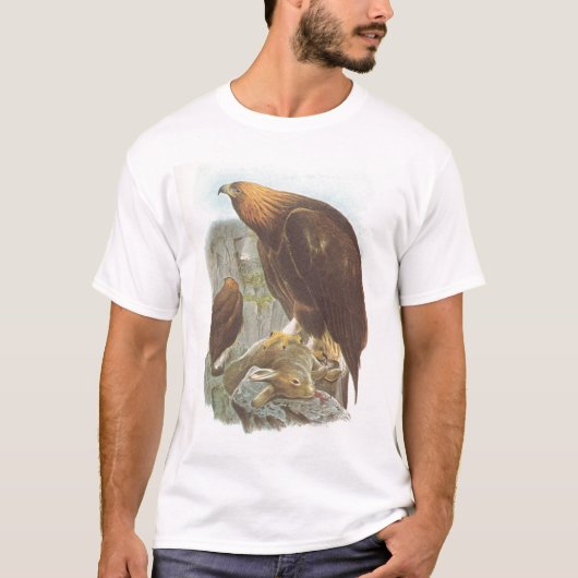 T-shirt Gould - chrysaetos d'Eagle d'or - d'Aquila (Devant)