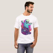 T-shirt Goule skater (Devant entier)