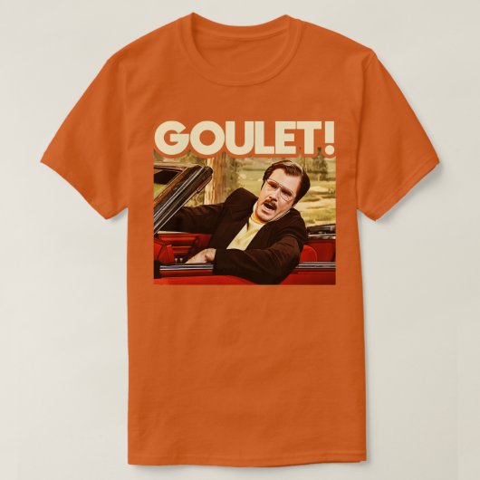 T-shirt GOULET Robert Goulet Will Ferrell SNL (Design devant)