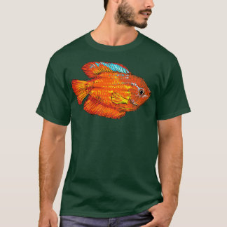 T-shirt Gourami Ornamental Fish Aquarium Poisson Cadeau 3