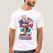 T-shirt Goût Comme Liberté (Devant)