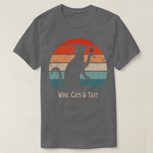 T-shirt Goût de chats (Design devant)