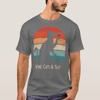 T-shirt Goût de chats
