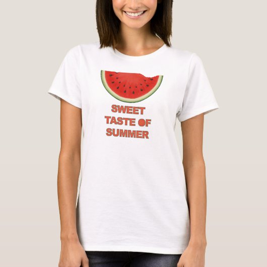 T-shirt Goût de l'été (Devant)
