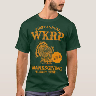 T-shirt goutte de dinde wkrp