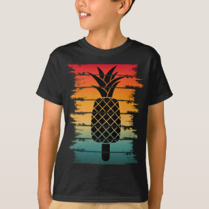 T-shirt Goutte de glace à l'ananas d'été