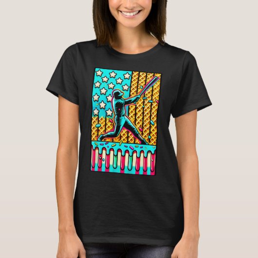 T-shirt Goutte de glace par Bysebyll Stuff Goutte pour gar (Devant)