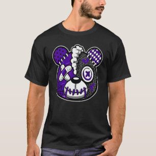 T-shirt Goutte d'ours Amour Iris foncé 3s Unisexe Corresp