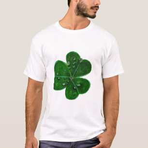 T-shirt Gouttes de rosée du trèfle ا