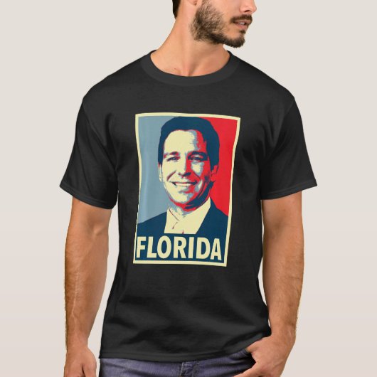 T-shirt Gouv. de Floride Ron Desantis (Devant)