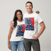 T-shirt Governor Meow for President ! (Unisexe)