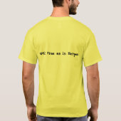 T-shirt GPL : Libérez comme dans l'herpès (Dos)