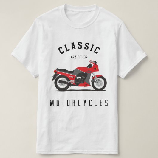 T-shirt GPZ 900R Ninja ZX900A (Design devant)