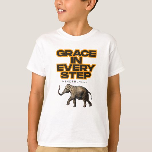 T-shirt Grâce à chaque pas (Devant)