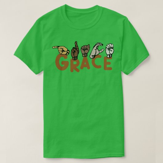 T-shirt Grace ASL (Design devant)
