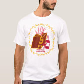 T-shirt Grace dans chaque sieste, Échapper dans chaque pag (Devant)