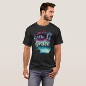 T-shirt Grace Écriture Christian Dit Art (Devant entier)