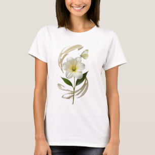T-shirt Grâce éphémère Fleurir et dériver Équilibre délica