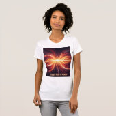 T-shirt Grace Has A Pulse Abstract Energy Art (Devant entier)