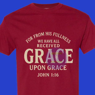T-shirt Grâce sur Grâce - Chrétien
