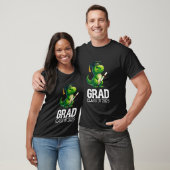 T-shirt Grad Class Of 2025 Funny T-rex Dinosaur Graduation (Unisexe)