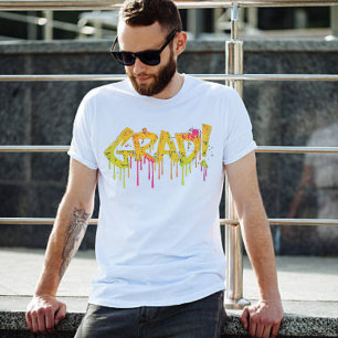 T-shirt Grad Moderne tendance Graduation personnalisée