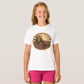 T-shirt Grader rétro (Devant entier)