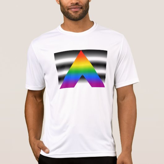 T-Shirt Gradient Ally Pride (Devant)