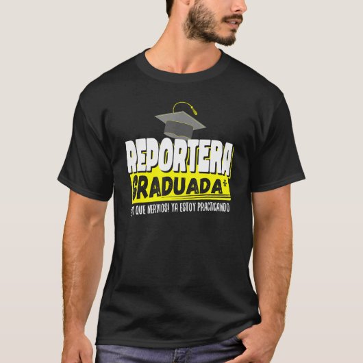 T-shirt Graduada Ya Estoticando Gracioso (Devant)