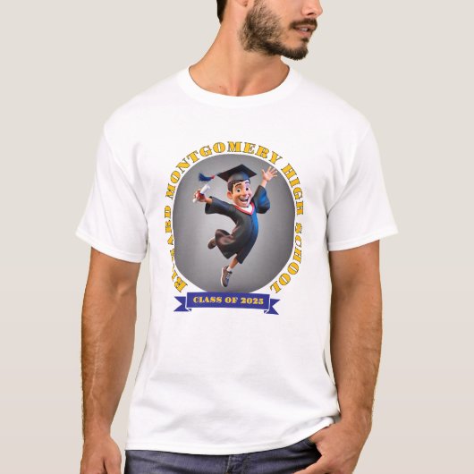 T-SHIRT " GRADUATION 2025 " (Devant)