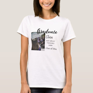 T-shirt Graduation ajouter nom classe de 20xx félicitation