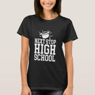 T-shirt Graduation au collège Next Stop High School