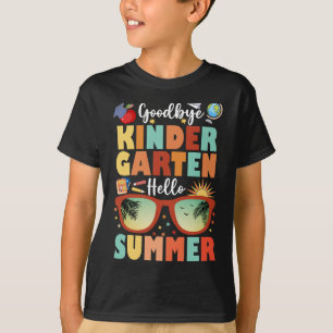 T-shirt Graduation au revoir maternelle Bonjour été
