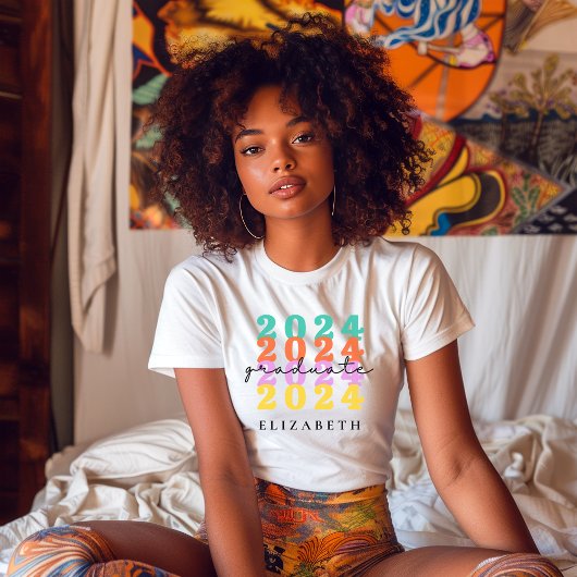 T-shirt Graduation Classe Supérieure Branché Personnalisé