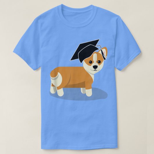 T-shirt Graduation Corgi DogGraduate Graduate Graduate (Design devant)