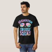 T-shirt Graduation Cruise Squad Cruising Ship Retro (Devant entier)